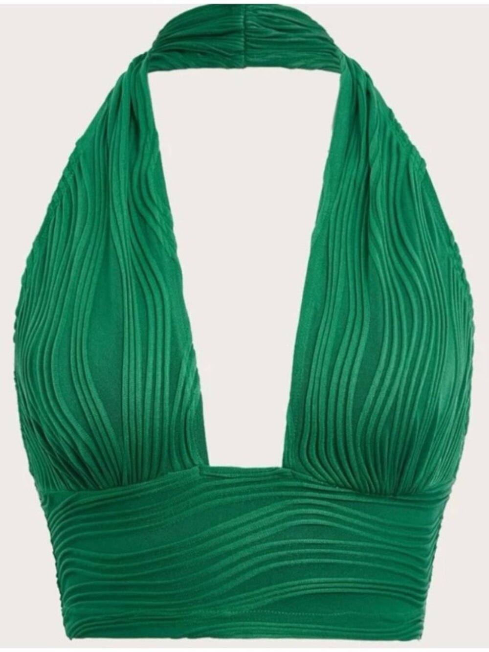 backless crop top